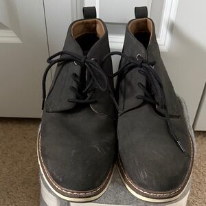 Goodfellow & Co Black Canvas Chukka Boots